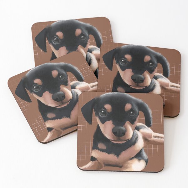 Item preview, Dog in Brown designed and sold by ClodCakes.