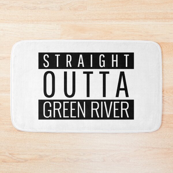 Item preview, Straight Outta Green River Wyoming designed and sold by Teelogic.