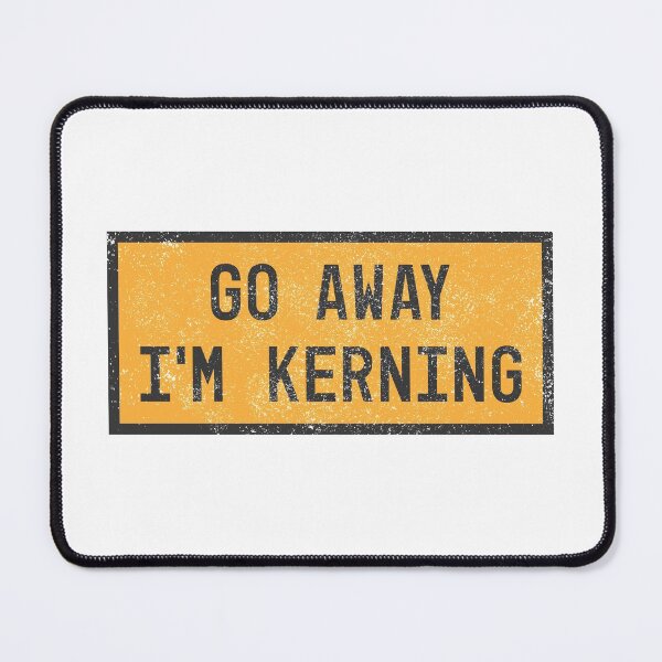 Item preview, Antisocial Graphic Designer Introvert Kerning Humor designed and sold by Creatively Torn.