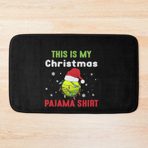 Item preview, This Is My Christmas Pajama Baseball designed and sold by binly123.
