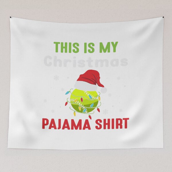 Item preview, This Is My Christmas Pajama Baseball designed and sold by binly123.