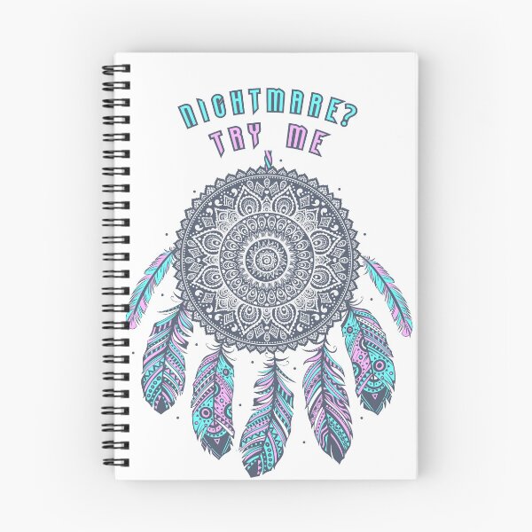 Item preview, Nightmare? Try Me | Dream catcher | Indian Ornament designed and sold by arteesketch.