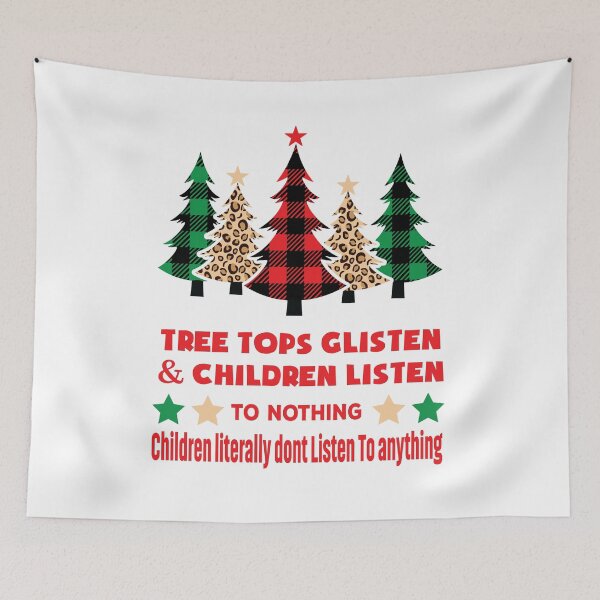 Item preview, Tree Tops Glisten And Children designed and sold by binly123.