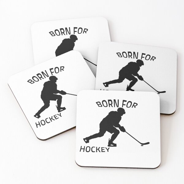 Artikelvorschau, Geboren für Hockey – Eishockeyspieler entworfen und verkauft von NaturePrints.