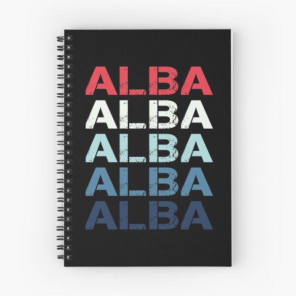 Item preview, Camiseta con nombre de Alba - Camiseta con artículo de regalo con nombre de Alba Vintage Retro de Alba designed and sold by rivenburga.