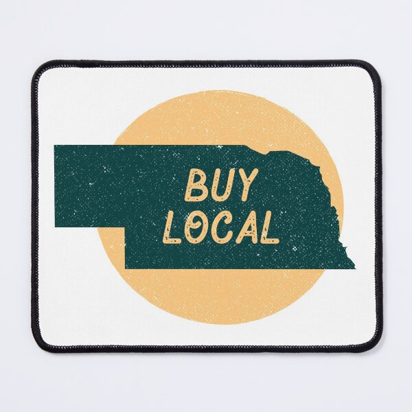 Item preview, Buy Local Nebraska Vintage designed and sold by Creatively Torn.