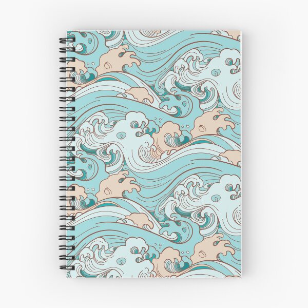 Item preview, Pattern with sea waves designed and sold by Ivan-Kovalevsky.
