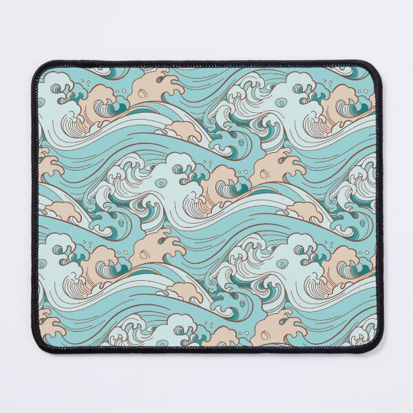 Item preview, Pattern with sea waves designed and sold by Ivan-Kovalevsky.