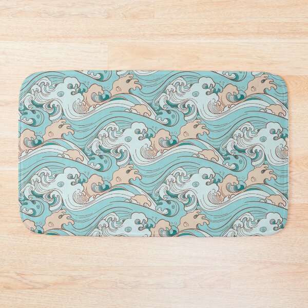 Item preview, Pattern with sea waves designed and sold by Ivan-Kovalevsky.