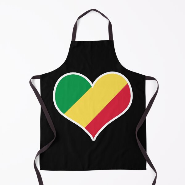 Item preview, Congo Flag Heart designed and sold by PKHalford.