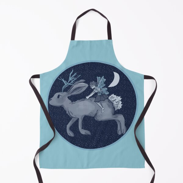 Item preview, Fairy and Jackalope Midnight Ride designed and sold by MikaylaKB.