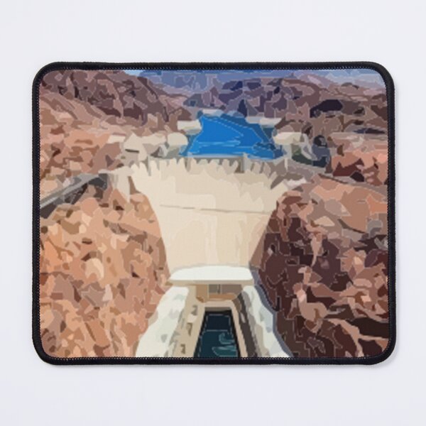 Item preview, Hoover Dam Abstract Painting designed and sold by Positive Lad.