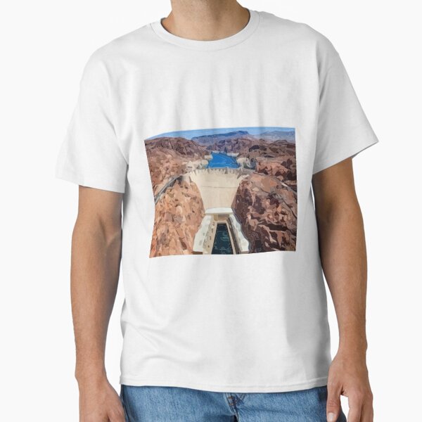Item preview, Hoover Dam Abstract Painting designed and sold by Positive Lad.