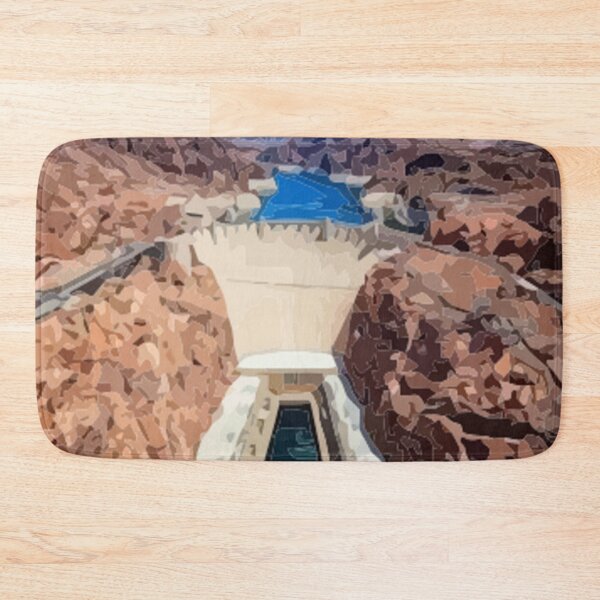 Item preview, Hoover Dam Abstract Painting designed and sold by Positive Lad.