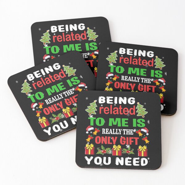 Item preview, Being Related To Me Funny christmas designed and sold by binly123.
