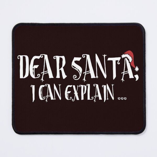 Item preview, Dear Santa, I can explain! BTW, how much do you know? designed and sold by Capiral Bucketlist.
