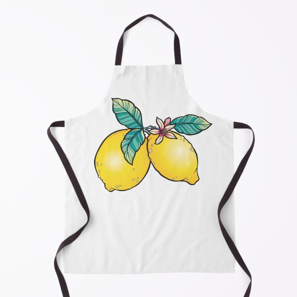 Item preview, Lemon Pair with Blossom designed and sold by Wendy Bazuta.
