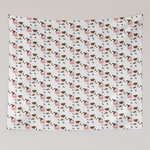 Aperçu de l'œuvre Vache mignonne, rejoignez la tendance de la vache. De bonnes idées de cadeaux créée et vendue par lduke47.