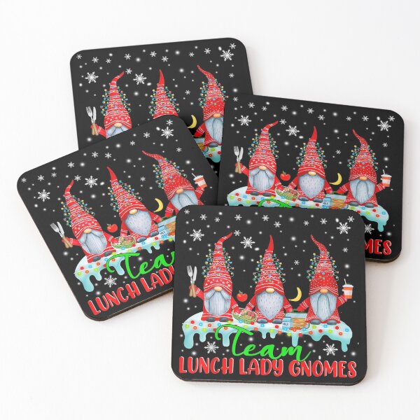 Item preview, Team Lunch Lady Gnomes Christmas Lights Gnome Lunch Lady designed and sold by Chiemekaokechuk.