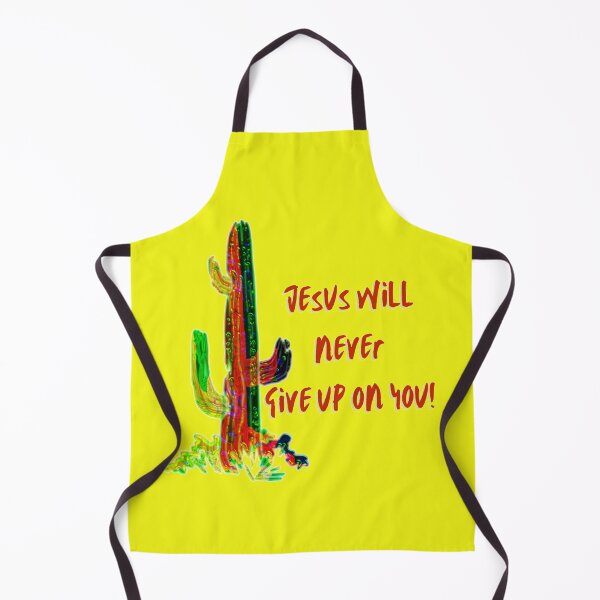 Item preview, Jesus Will Never Give Up On You- Colorful Cactus Design designed and sold by mindmaster007.