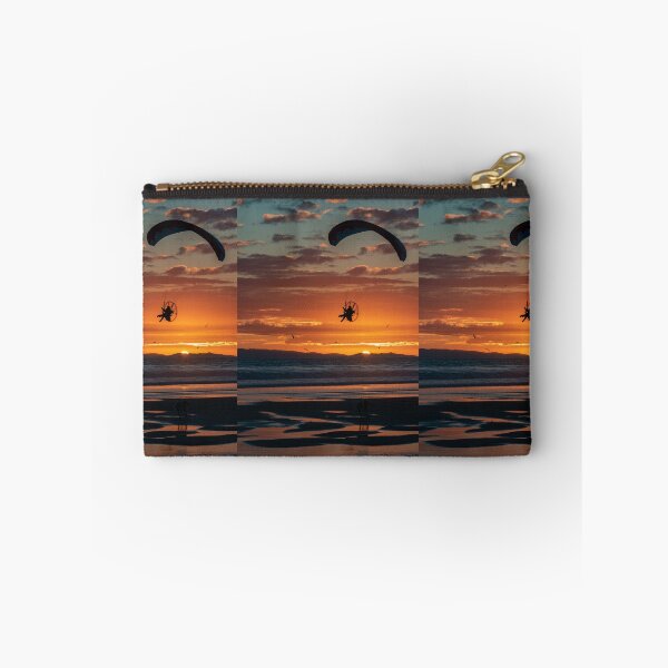 Item preview, Paraglider Rides Off Into The Sunset designed and sold by PsychoAlien.com.