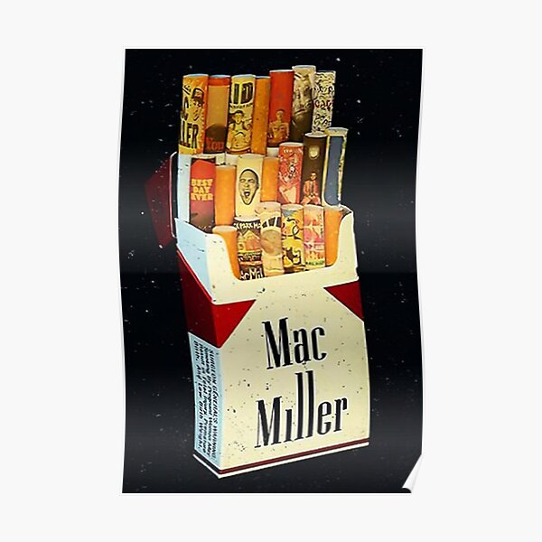 Smoking Mac Colors Poster Poster