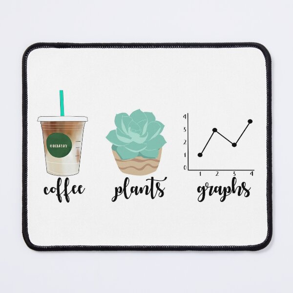 Item preview, Coffee Plants and Graphs designed and sold by bcbayay designs.