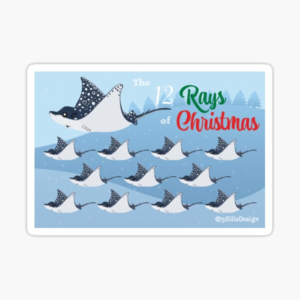 Item preview, The 12 Rays of Christmas designed and sold by 5gillsdesign.