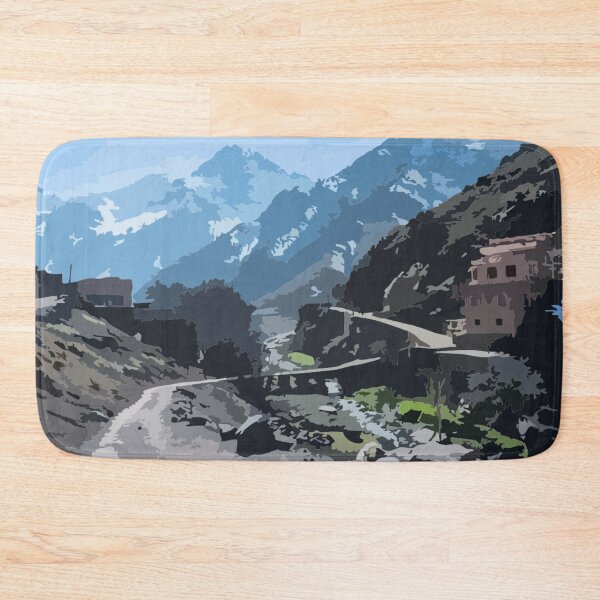 Item preview, Mount Toubkal Painting designed and sold by Positive Lad.