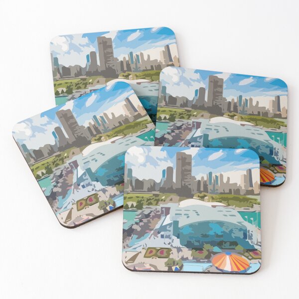Item preview, Navy Pier Chicago Painting designed and sold by Positive Lad.