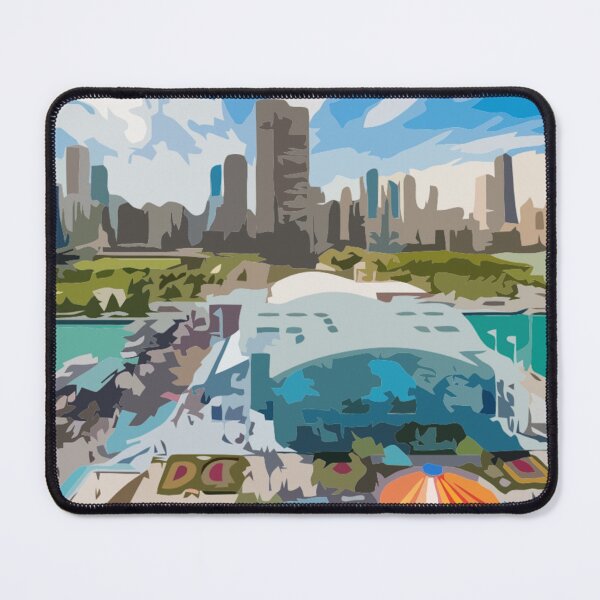 Item preview, Navy Pier Chicago Painting designed and sold by Positive Lad.