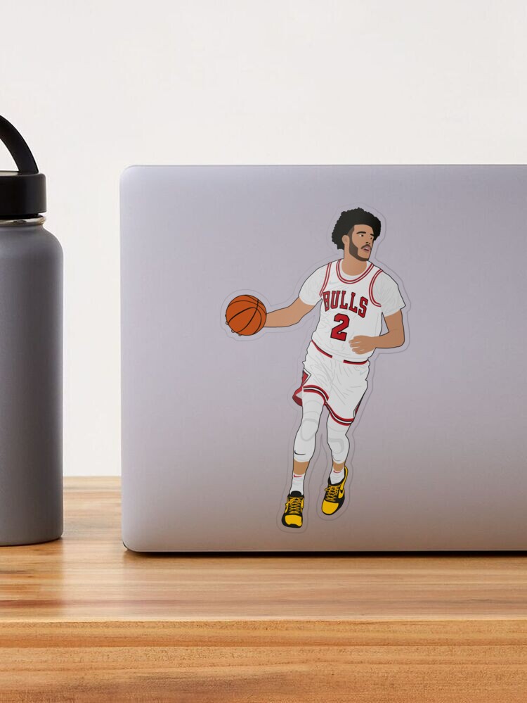 Chicago Bulls: Lonzo Ball 2021 - NBA Removable Adhesive Wall Decal Life-Size Athlete +14 Wall Decals 48W x 78H