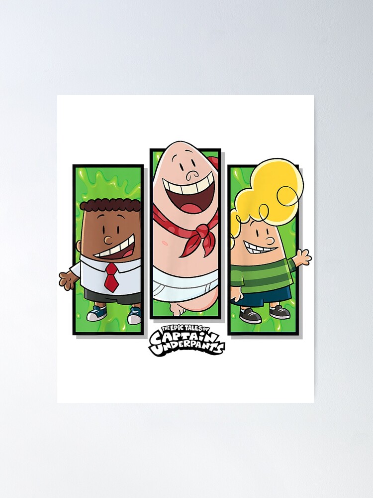 George and Harold from The Amazing Captain Underpants Movie  Captain  underpants, Cartoon character design, Captain underpants costume