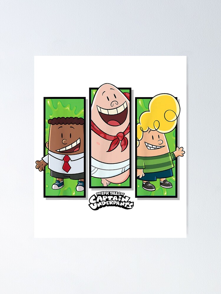 Captain Underpants The First Epic Movie George and Harold Poster