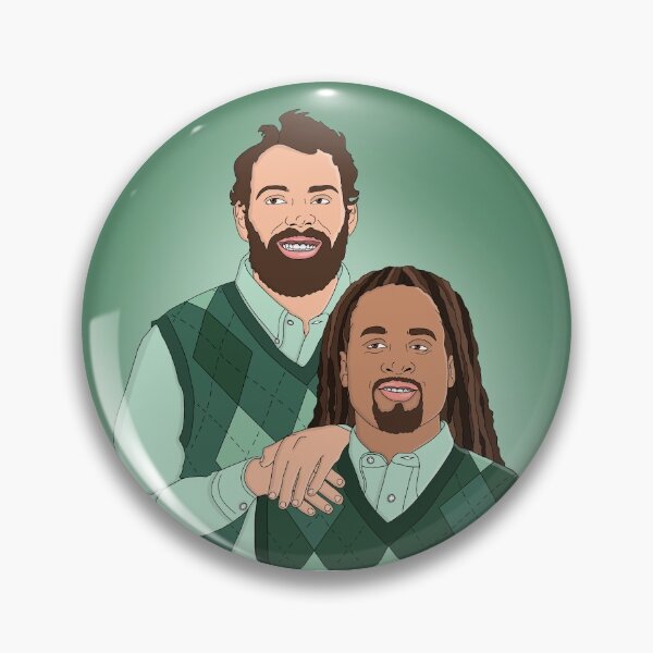 Item preview, Dallas Goedert + Avonte Maddox-Step Brothers designed and sold by adasiaeli.