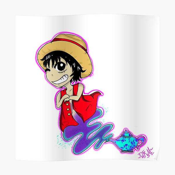 Luffy Chibi Posters for Sale | Redbubble