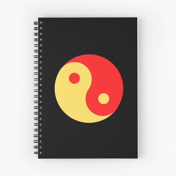 Aperçu de l'œuvre Rouge Jaune Yin Yang créée et vendue par SimpleLee.