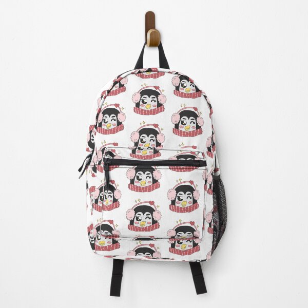 Item preview, Cute Penguin in Pink Scarf and Earmuffs Christmas Holiday Design designed and sold by PeppersArt.