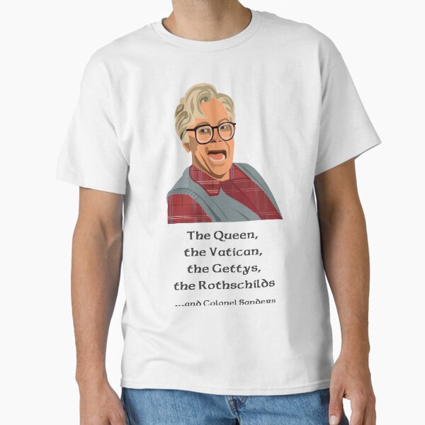 Item preview, The Queen, the Vatican, the Gettys, the Rothchilds and Colonel Sanders. So I married an axe Murderer. Stuart MacKenzie Portrait designed and sold by wheatbeltdesign.