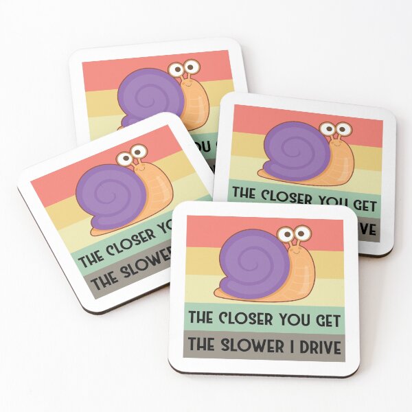Item preview, The closer you get the slower I drive designed and sold by print hasan.