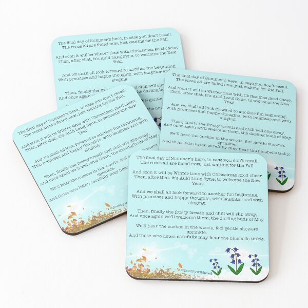 Item preview, Seasons Passing designed and sold by poetrywithdad.