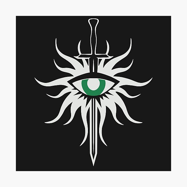 Aperçu de l'œuvre Logo de l'Inquisition blanc 3 créée et vendue par Elfroot--Addict.