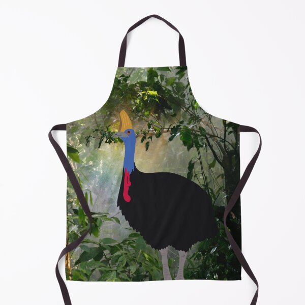 Item preview, Australian Cassowary in the Forest designed and sold by Digitaldingo.