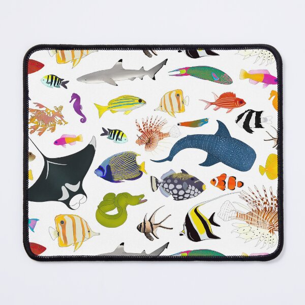 Item preview, Tropical Reef Fishes (Light) designed and sold by WestCoastWoods.