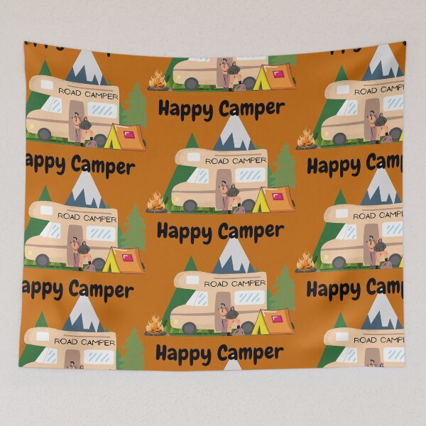 Item preview, Happy Camper designed and sold by passiveink.