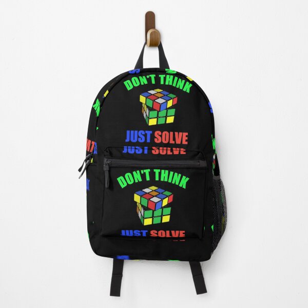Item preview, Speedcubing Quotes - Don't Think, Just Solve(black) designed and sold by Delandor.