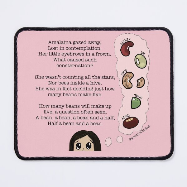 Item preview, Beans Make Five designed and sold by poetrywithdad.