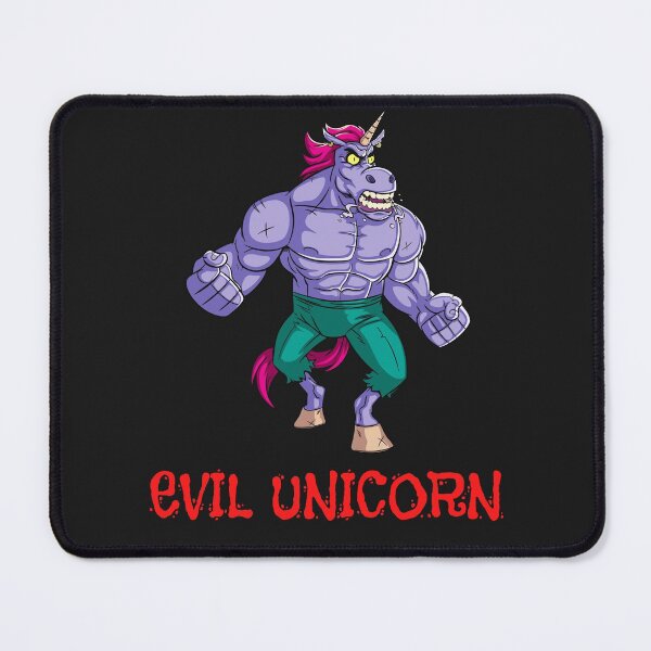 Item preview, Christmas Evil Unicorn designed and sold by omeca.