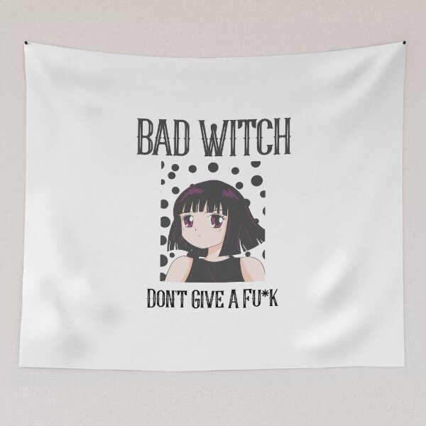 Item preview, Bad Witch Don't Give A Fu*k designed and sold by Mysmartworld.