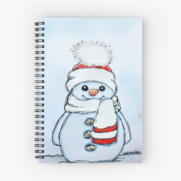 Item preview, Candy Cane Snowman designed and sold by LadenaRae.